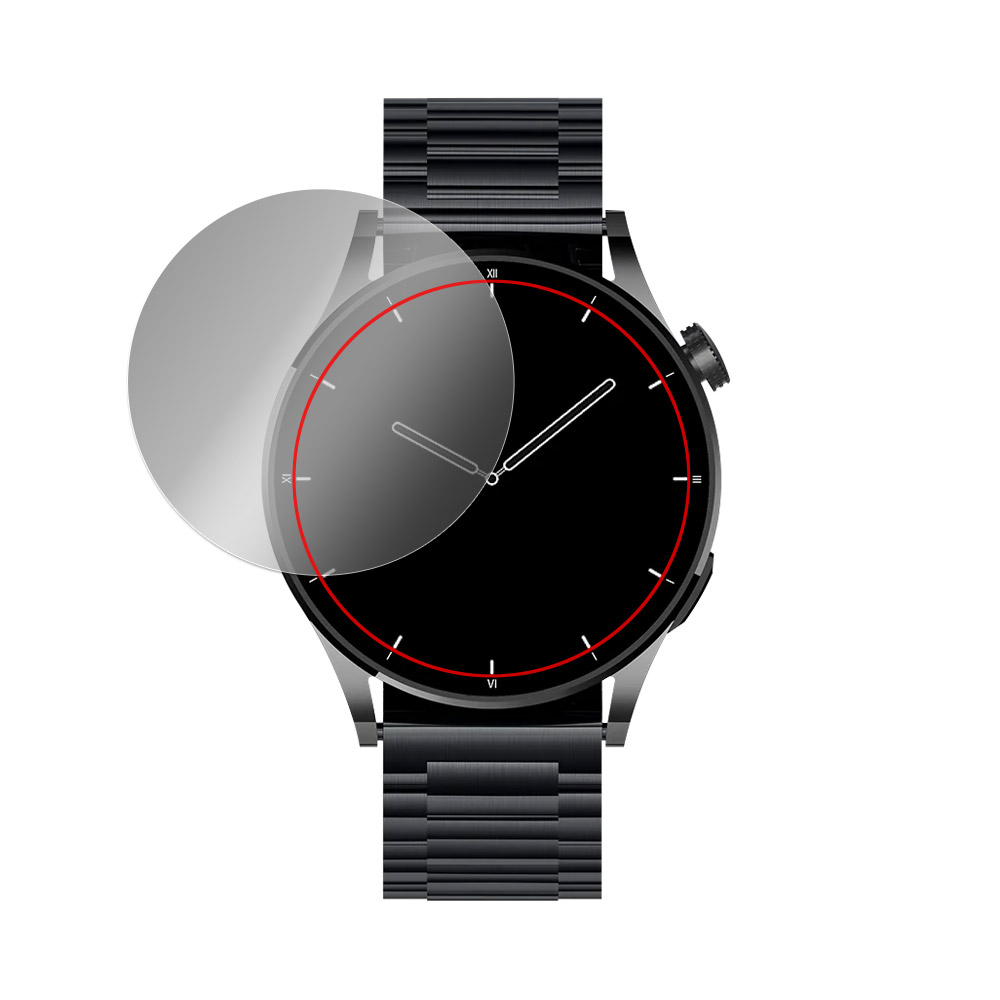 FOSMET スマートウォッチ QS40 第3世代 液晶保護フィルム