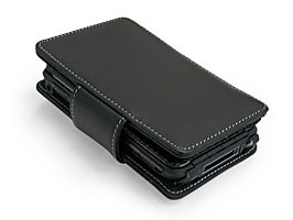 PDAIR Leather Case for CLIE TH55 横開きタイプ