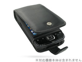 PDAIR レザーケース for iPAQ 212 縦開きタイプ