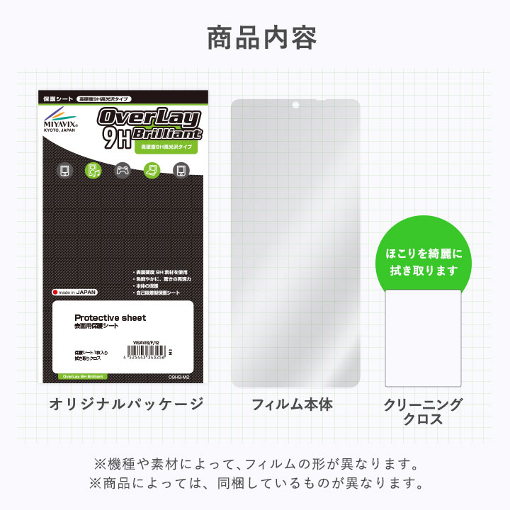 Blackview Tab 10 WiFi用保護フィルム 商品内容